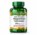 Glicinato de Magnesio Nature’s Bounty 240mg