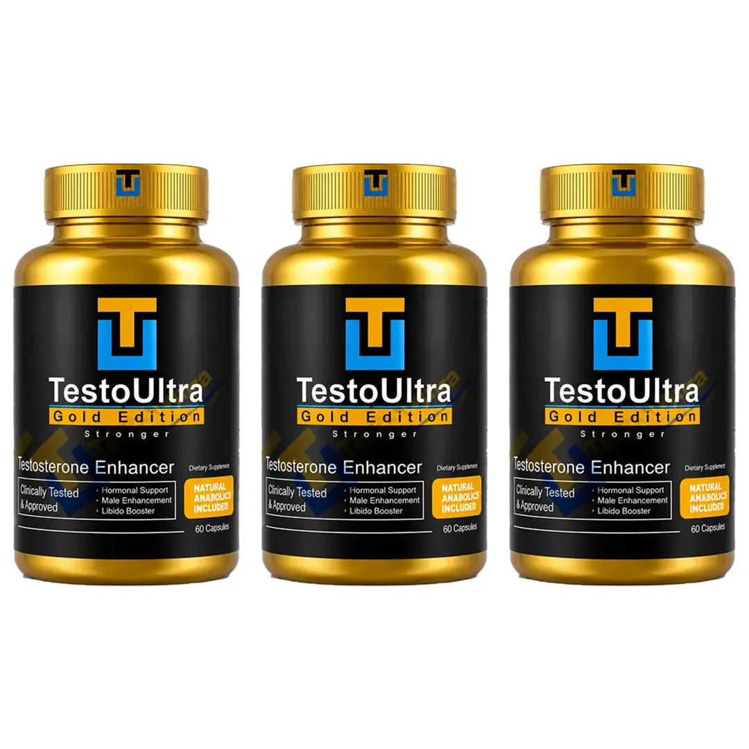 Testo Ultra Gold x3 Frascos