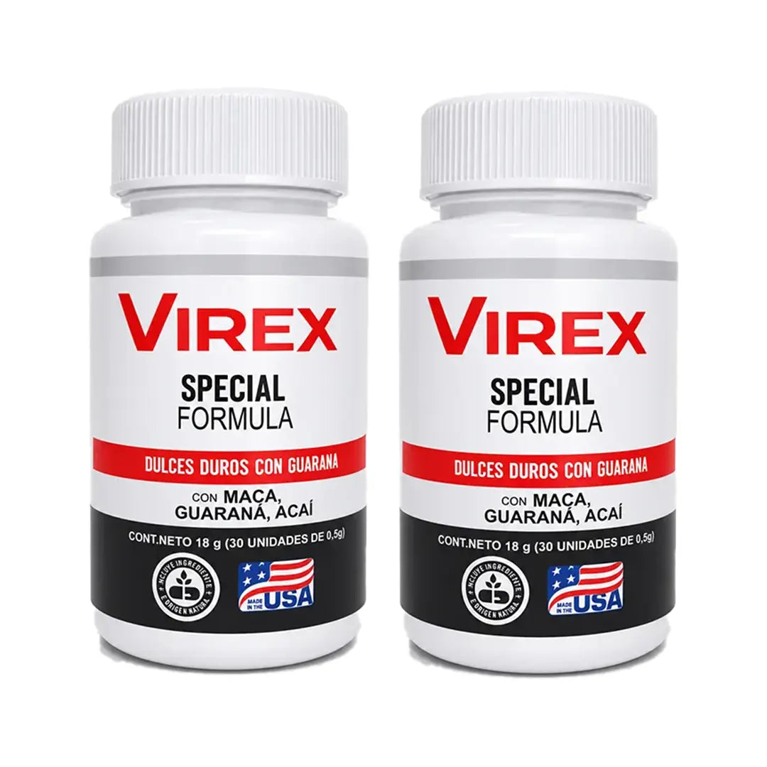 Virex Suplemento Natural x2 Frascos